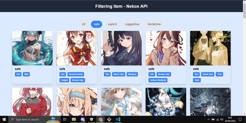 Ac - Filtering Items