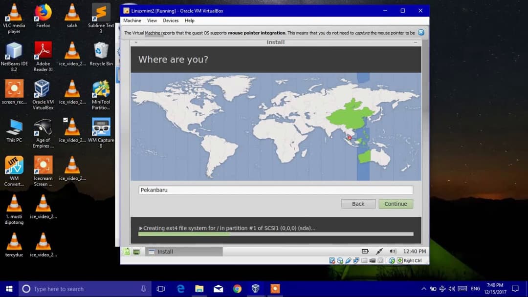Tutorial Install Linux Mint